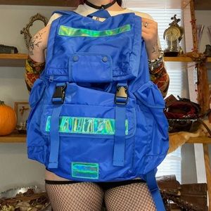 Marc by Marc Jacobs NWT Rave Indigo Streetwear Hiking Bag